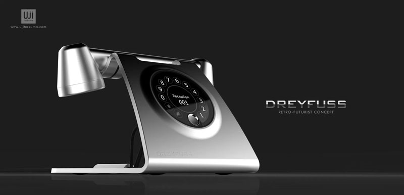 Dreyfuss: a Modern Handset Inspired by Retro Phones