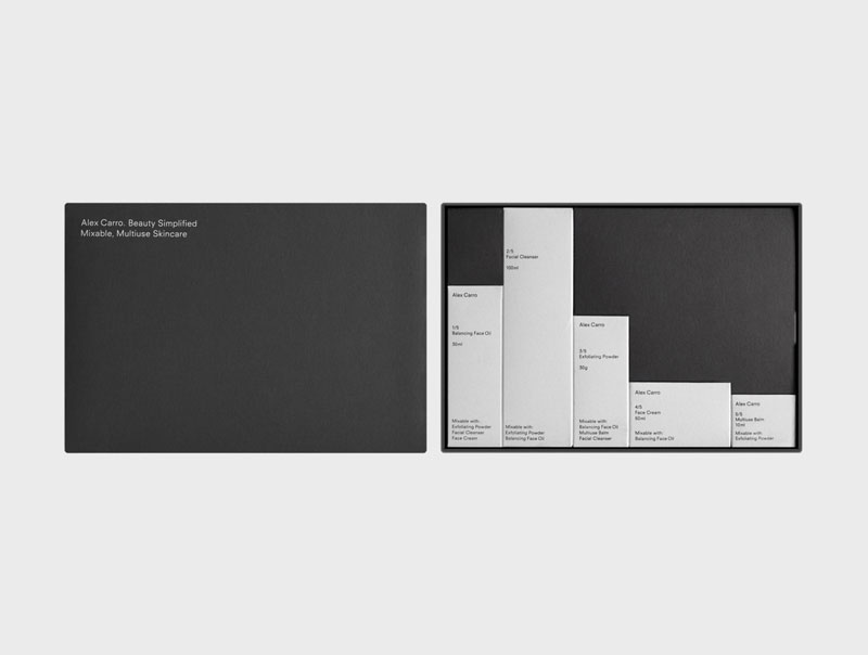 Minimalist Packaging Design for Alex Carro