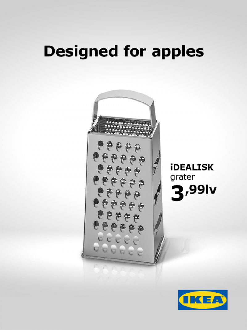 IKEA Releases the Best Grater Ad Ever