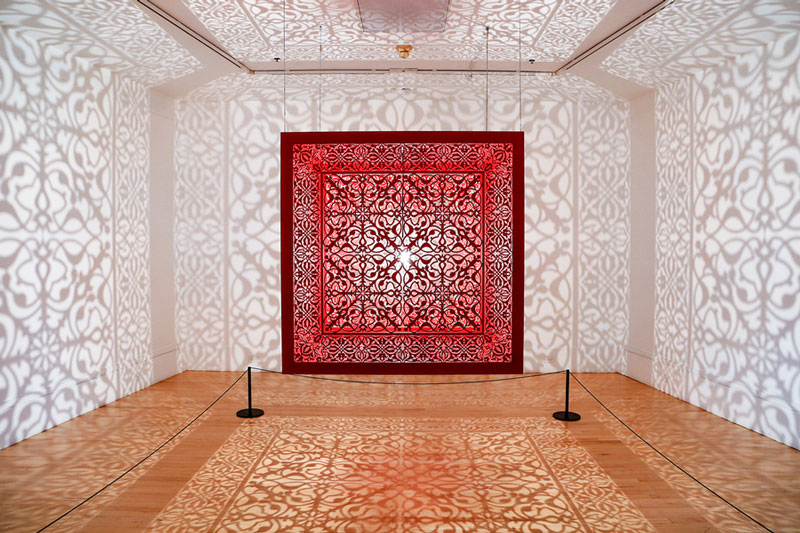 Spectacular Light Installations by Anila Quayyum Agha