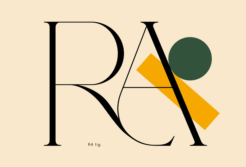 Love: a Typeface Based on Loving Ligatures