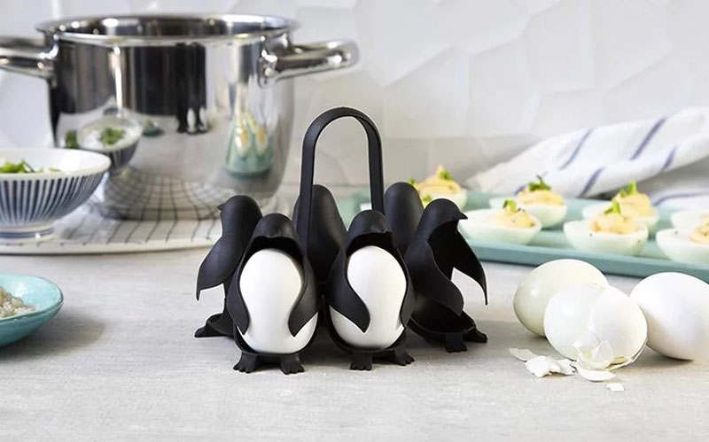Egg-holders That are Shaped Like Penguins