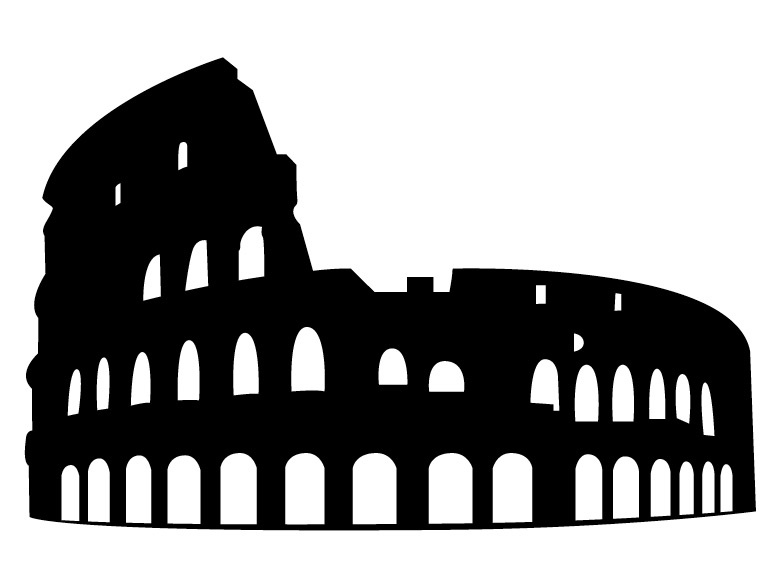Город сквозь города и страны. Колизей символ Италии. Символ Рима Колизей. Древний Рим силуэт Рима. Древний Рим силуэт Колизея.