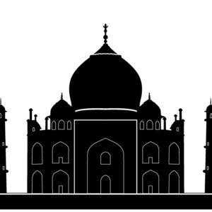 Taj Mahal vector