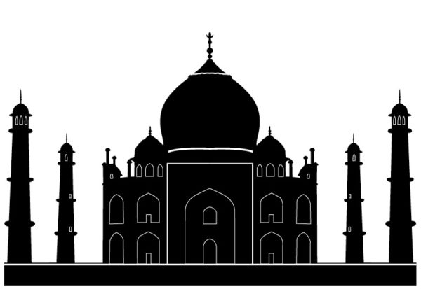 Taj Mahal vector