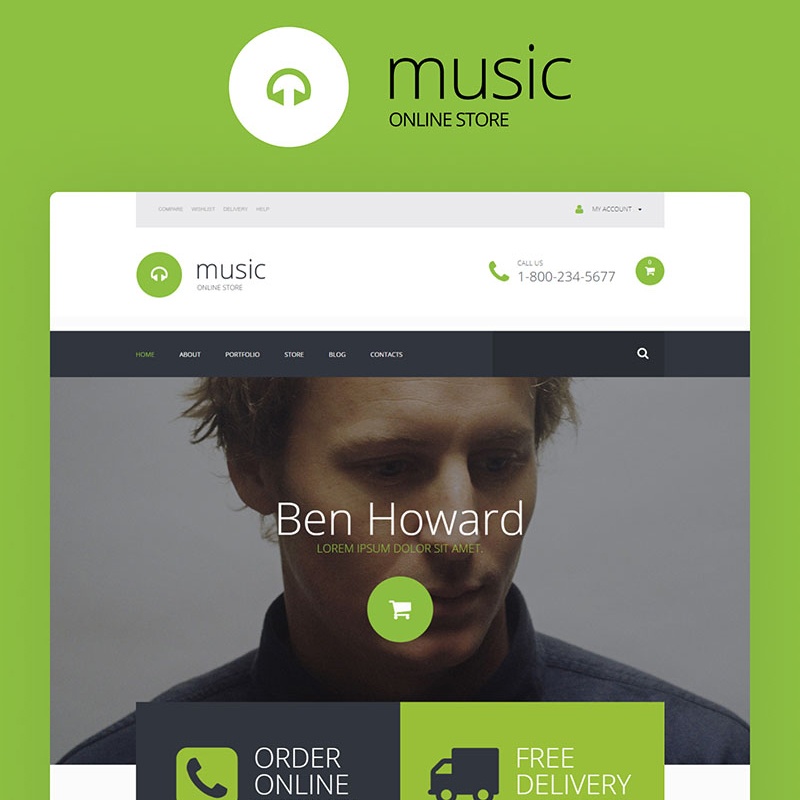 Music Shop WooCommerce Theme    