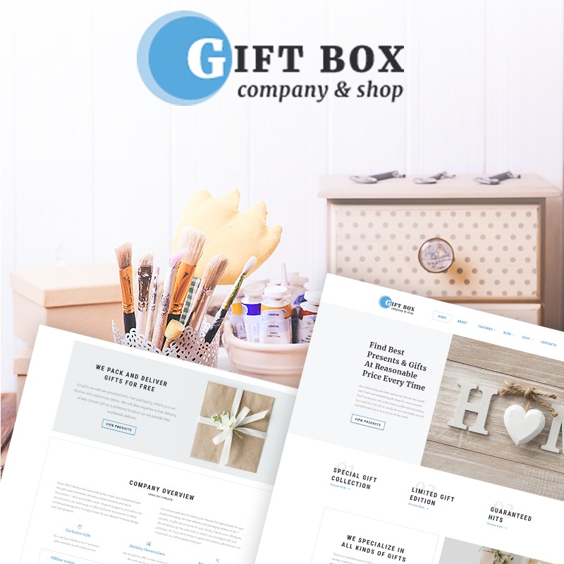Gift Box - Handmade Gifts Store Elementor WooCommerce Theme