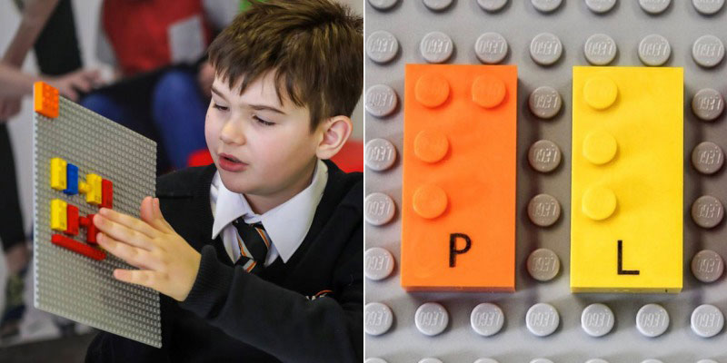 Braille Lego Bricks Designed to Help Blind Children Learn