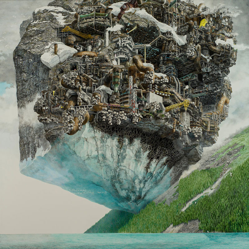 This Japanese Artist Takes Years To Create Surreal Worlds