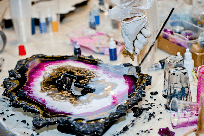 How To Use Epoxy Resin For Art And Decor Projects