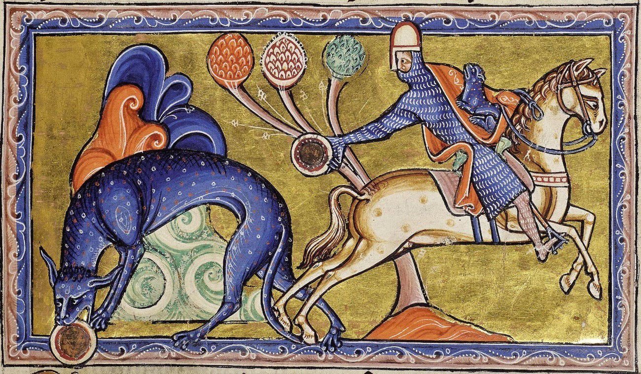 Hilarious Medieval Paintings of Animals Never Seen by the Artists