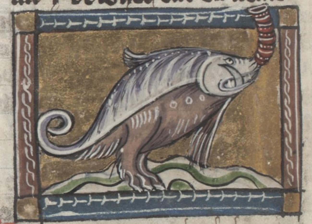 Hilarious Medieval Paintings of Animals Never Seen by the Artists