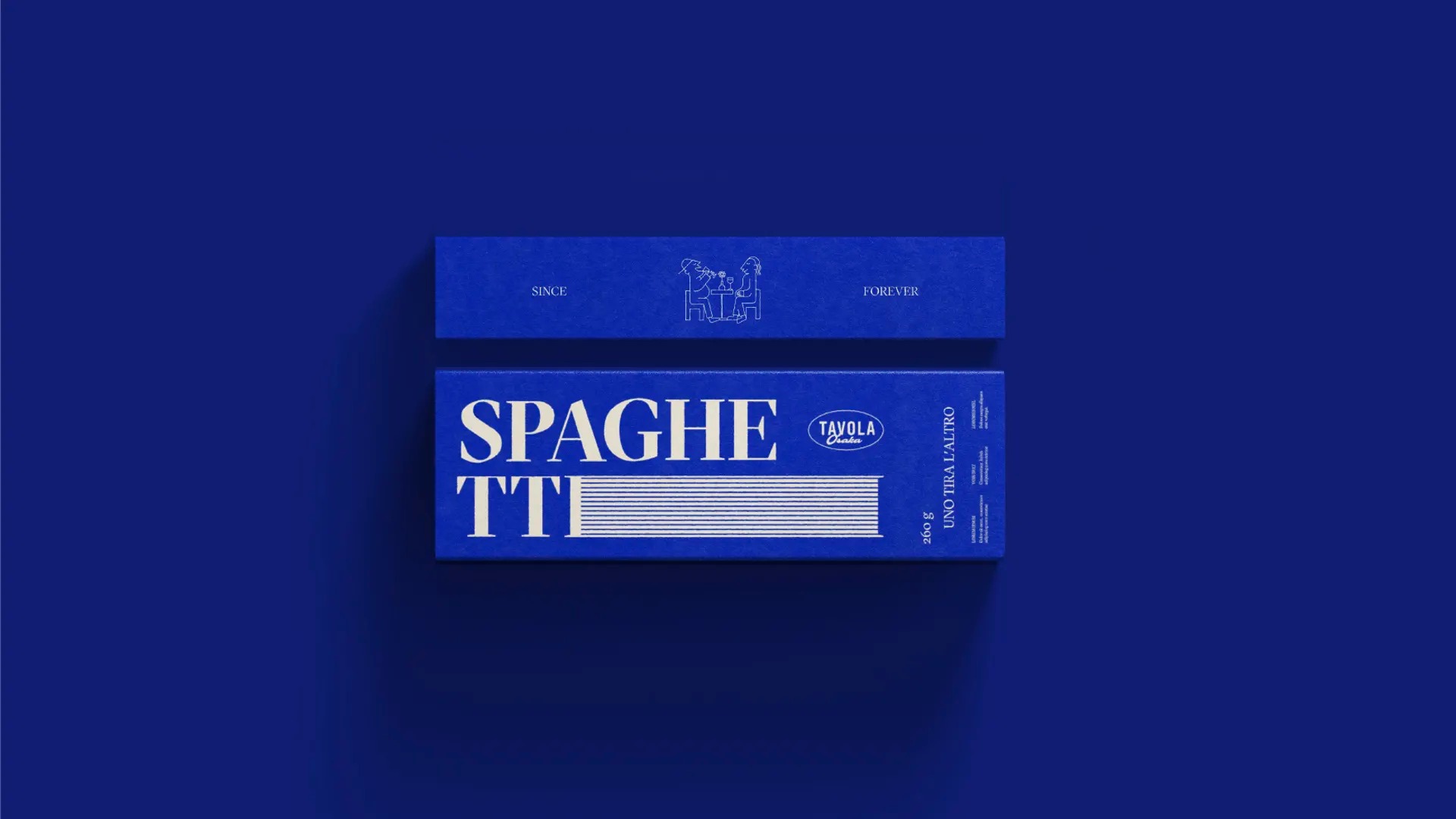 Volta Pasta Makes Creative Use of Typography