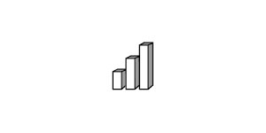 Statistical 3D Bars Icon