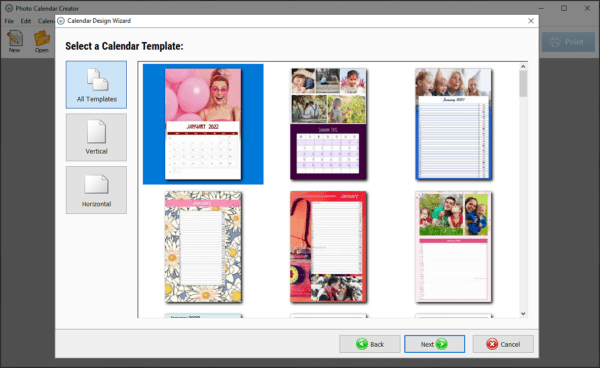 Pro-level calendar creation software: rich tools & easy workflow