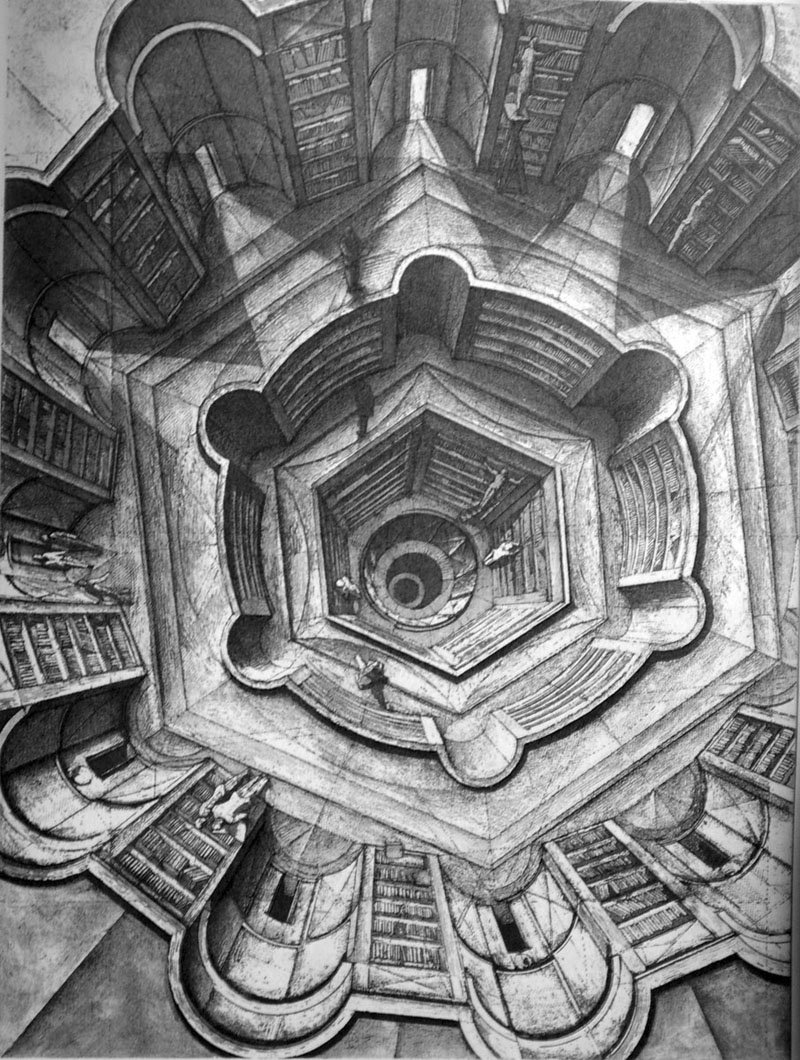Jorge Luis Borges’ Babel’s Library Designed By Various Artists