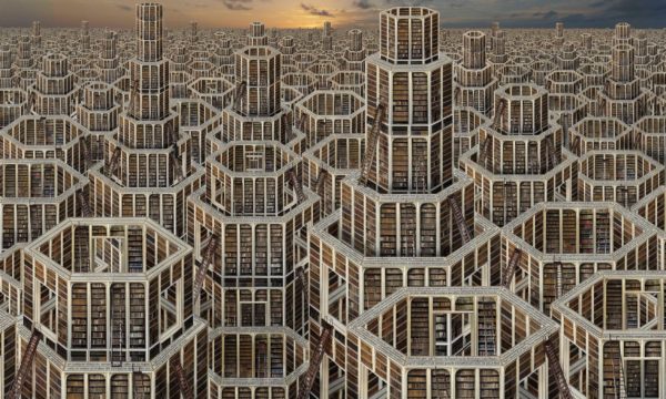 Jorge Luis Borges' Babel's Library Designed By Various Artists