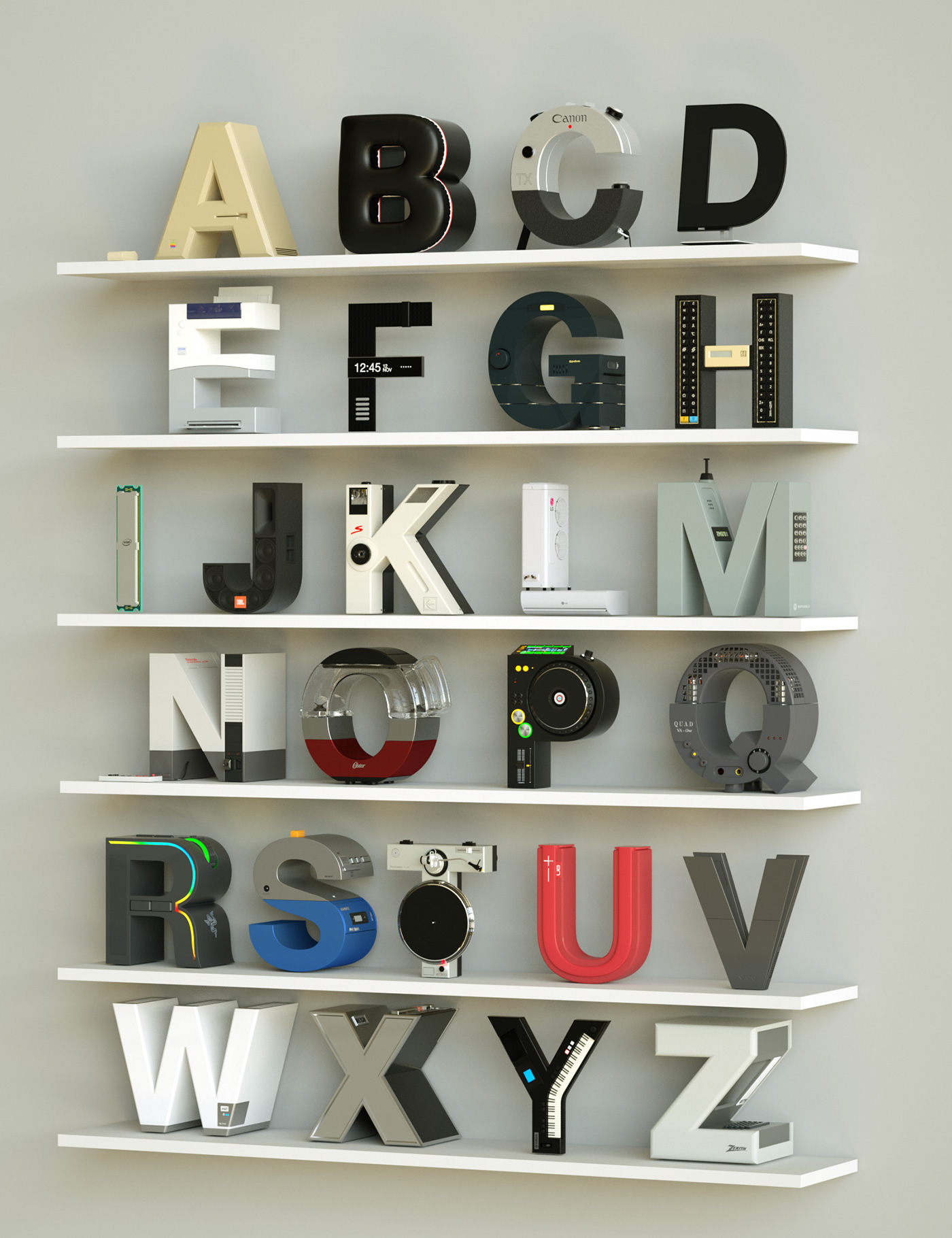 Typographic Electronics Vinicius Araújo