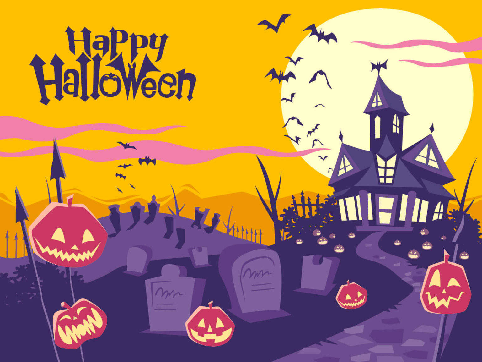 Halloween freebies 11 Types of Halloween Illustrations and Templates