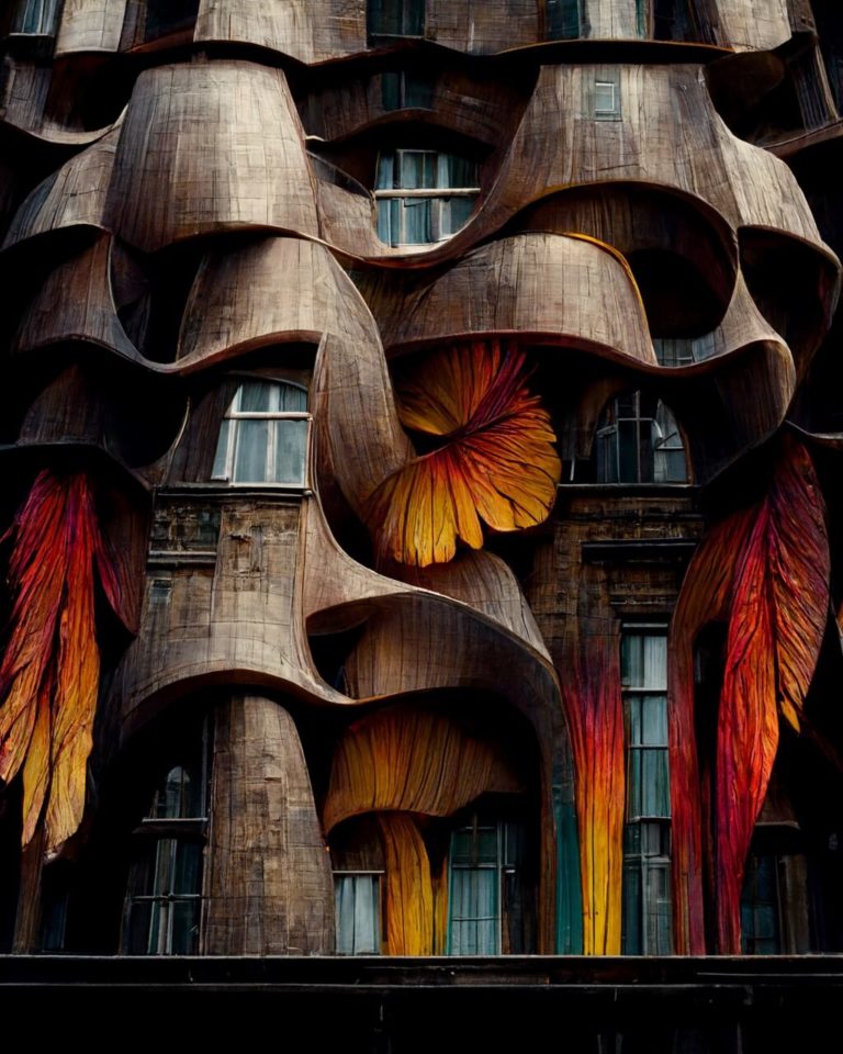 Feather Buildings: A Look At AI-Generated Architecture