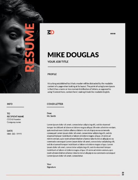 30+ Amazing Job Resume Templates in Google Docs and Word
