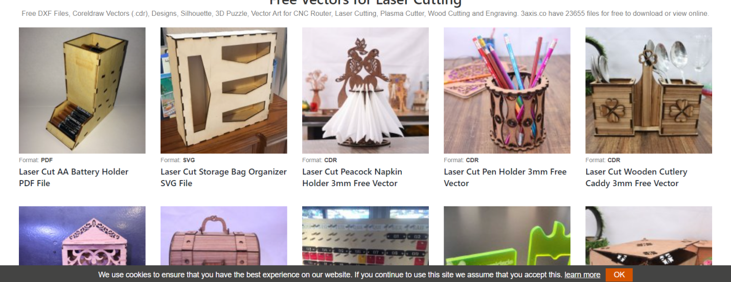 Top 10 Websites for Free Laser Cutting Files