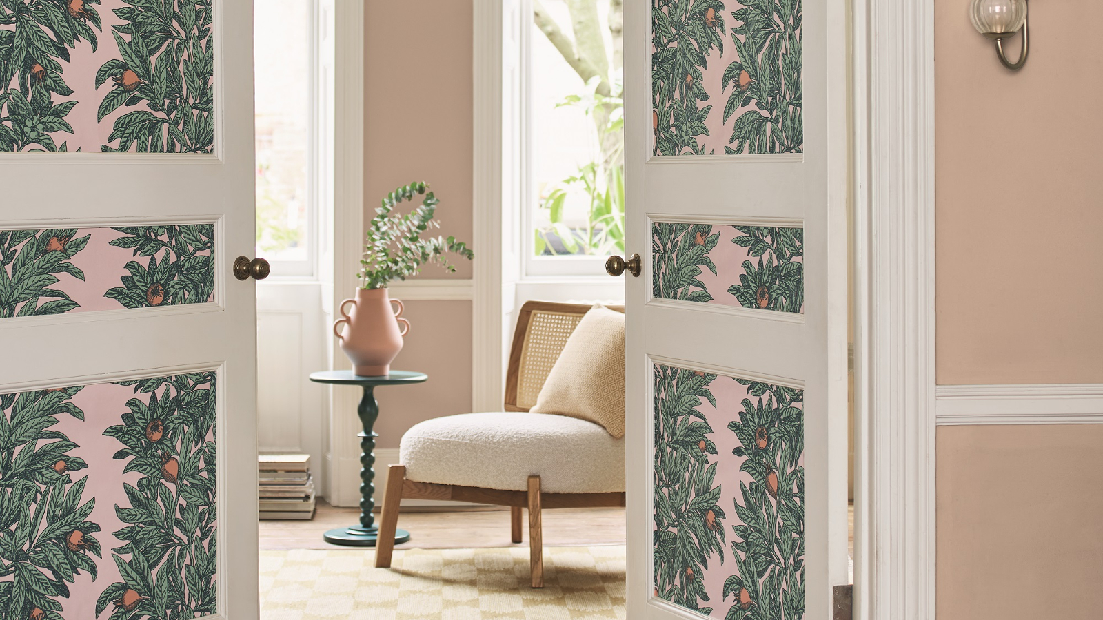 Use Timeless Toile Designs to Transform Your Home with Wallpaper for Doors