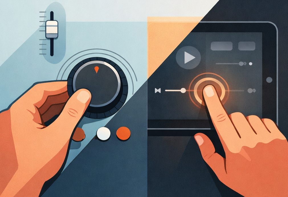 The Grammar of Interaction: Designing Intuitive Physical Controls in a Touchscreen World