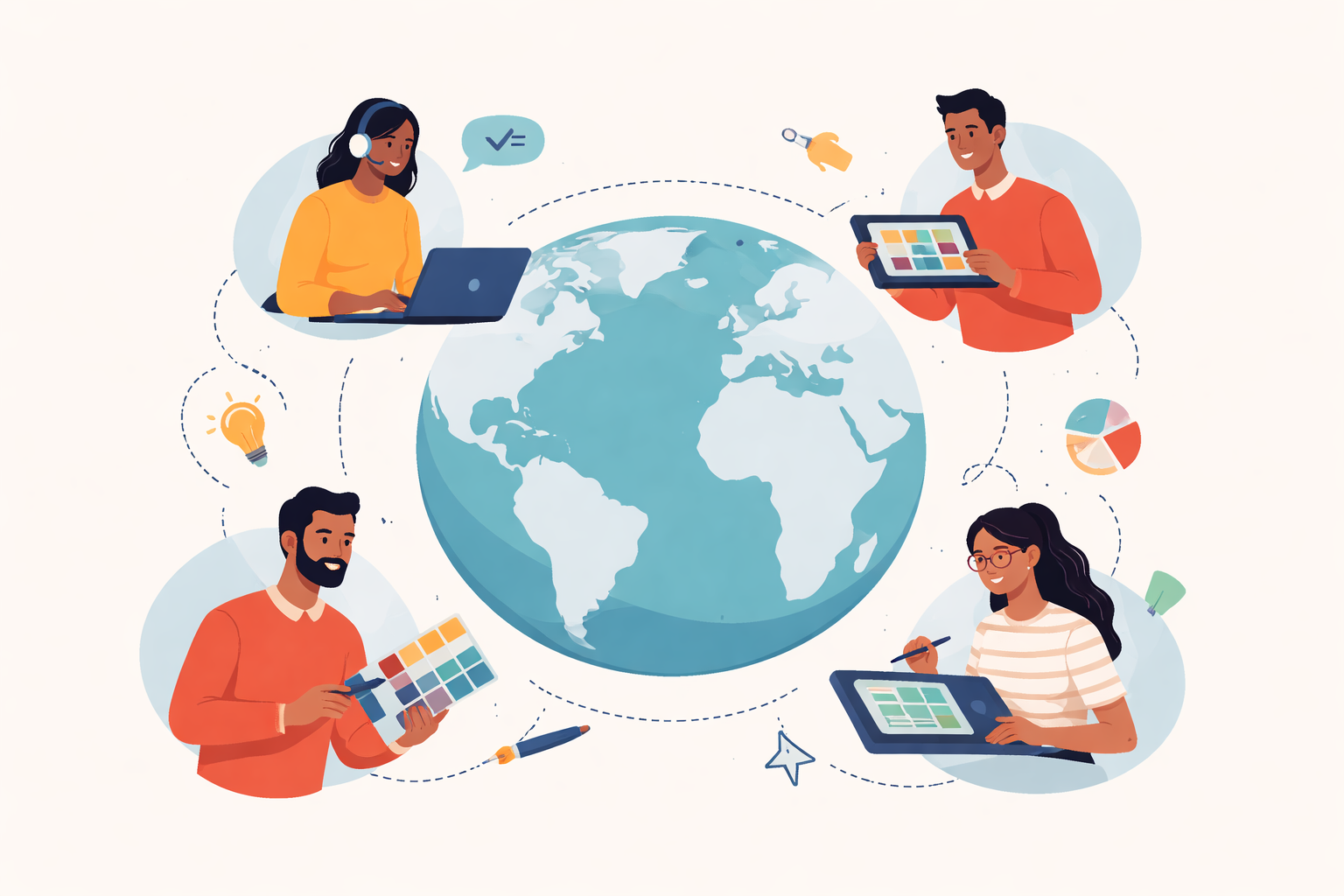 The Distributed Design Studio: Building Cohesive Creative Culture Across Time Zones and Cultures