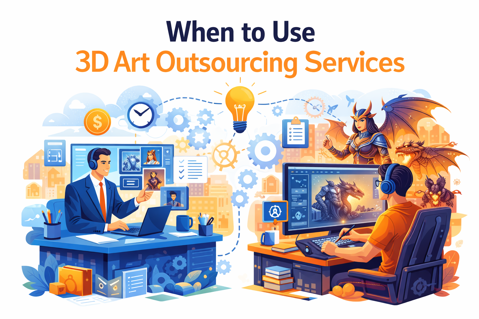 When to Use 3D Art Outsourcing Services and How to Choose the Right Partner